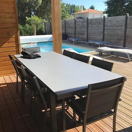 En Bois Moderne Avec Piscine Chauffee Villa La Teste-de-Buch