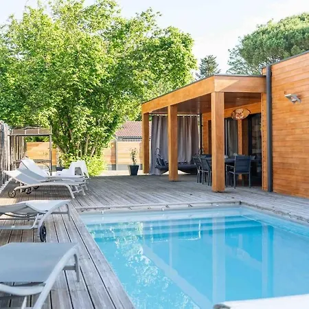 En Bois Moderne Avec Piscine Chauffee * La Teste-de-Buch